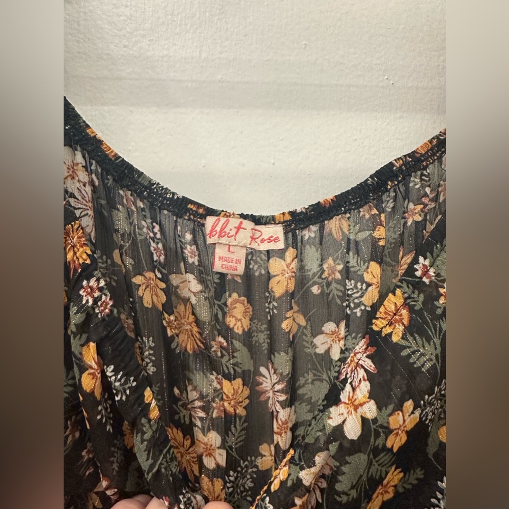 Casual blouse floral